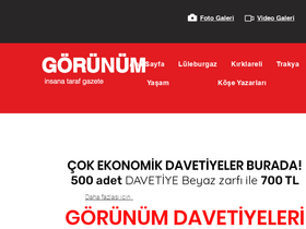 'gorunumgazetesi.com.tr' screenshot
