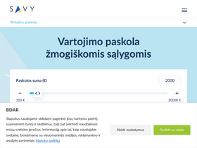 'gosavy.com' screenshot