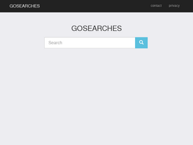 'gosearches.net' screenshot