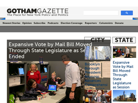 'gothamgazette.com' screenshot