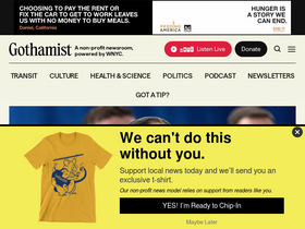 'gothamist.com' screenshot
