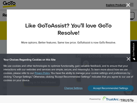 'gotoassist.com' screenshot