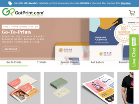 'gotprint.com' screenshot