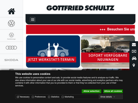 'gottfried-schultz.de' screenshot
