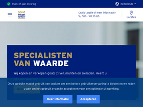 'goudwisselkantoor.nl' screenshot