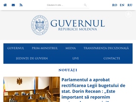 'madrm.gov.md' screenshot