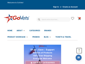 'govets.com' screenshot