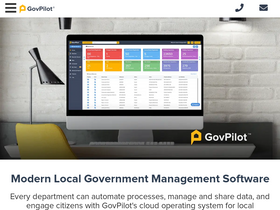 'govpilot.com' screenshot