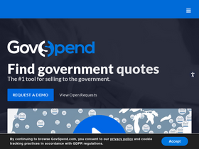 'govspend.com' screenshot