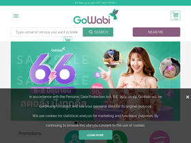 'gowabi.com' screenshot