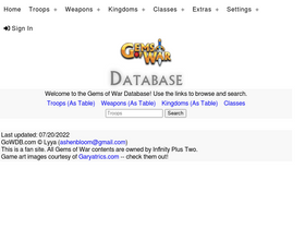 'gowdb.com' screenshot