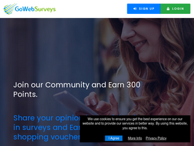 'gowebsurveys.com' screenshot