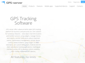 'gps-server.net' screenshot