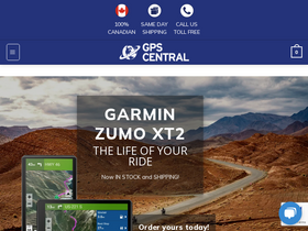 'gpscentral.ca' screenshot