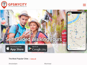 'gpsmycity.com' screenshot