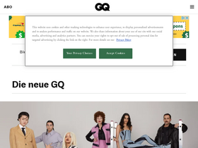 'gq-magazin.de' screenshot