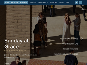 'gracechurch.org' screenshot