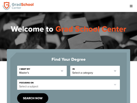 'gradschoolcenter.com' screenshot