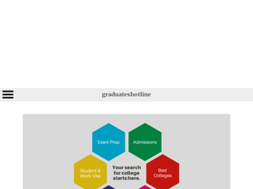 'graduateshotline.com' screenshot