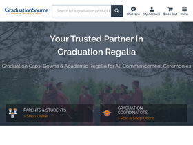 'graduationsource.com' screenshot