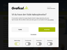 'grafical.dk' screenshot
