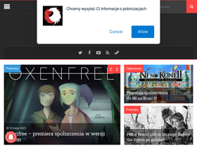 'grajpopolsku.pl' screenshot