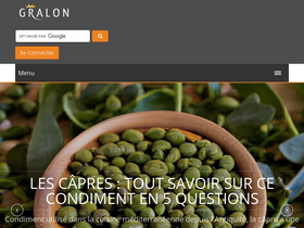 'gralon.net' screenshot