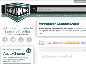 'grammar.com' screenshot