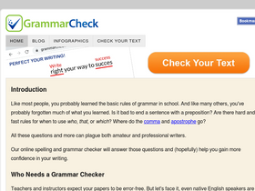 'grammarcheck.net' screenshot