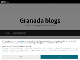 'granadablogs.com' screenshot