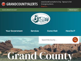 'grandcountyutah.net' screenshot