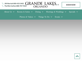 'grandelakes.com' screenshot