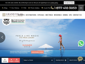 'grandvelas.com' screenshot