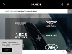 'grange.co.uk' screenshot