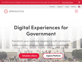 'granicus.com' screenshot