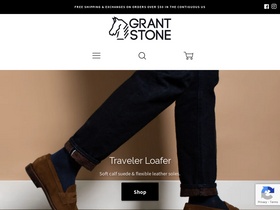 'grantstoneshoes.com' screenshot