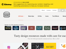 'graphicburger.com' screenshot