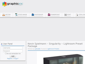 'graphicex.com' screenshot