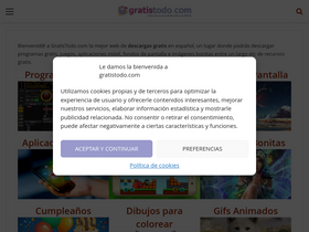 'gratistodo.com' screenshot