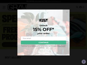 'grav.com' screenshot