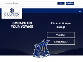 'grayson.edu' screenshot