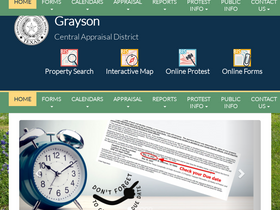 'graysonappraisal.org' screenshot