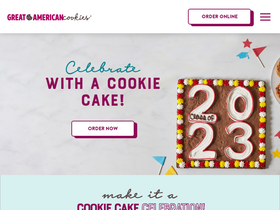 'greatamericancookies.com' screenshot