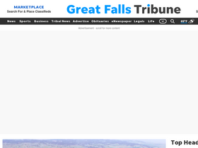 'greatfallstribune.com' screenshot