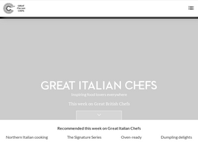 'greatitalianchefs.com' screenshot