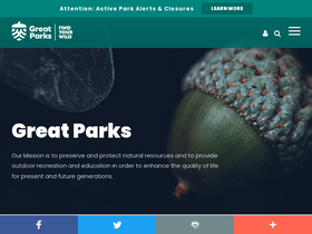'greatparks.org' screenshot
