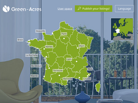 'green-acres.fr' screenshot