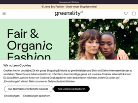 'greenality.de' screenshot