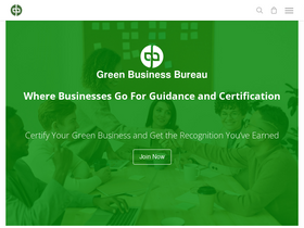 'greenbusinessbureau.com' screenshot