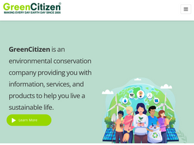 'greencitizen.com' screenshot